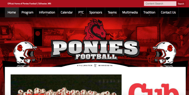 Ponies Site Screenshot